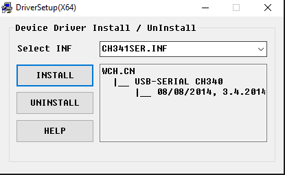 CH341SER Driver